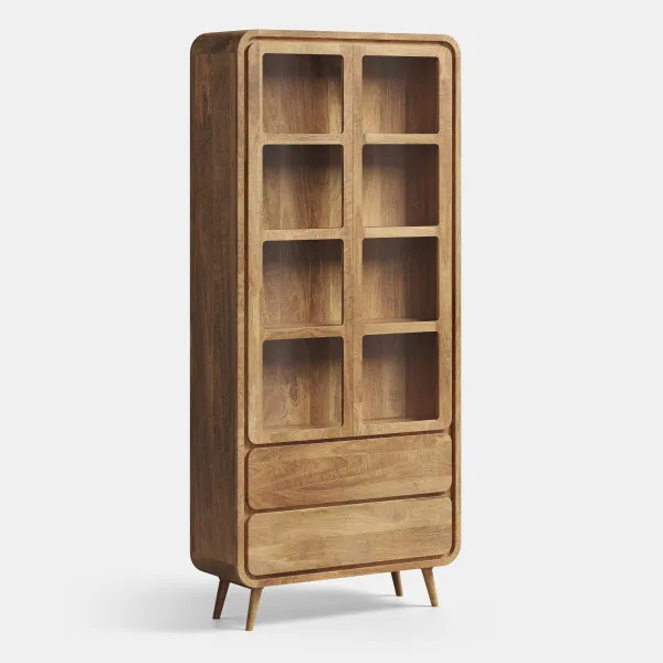 Display Cabinet HALINA - 90x200 cm